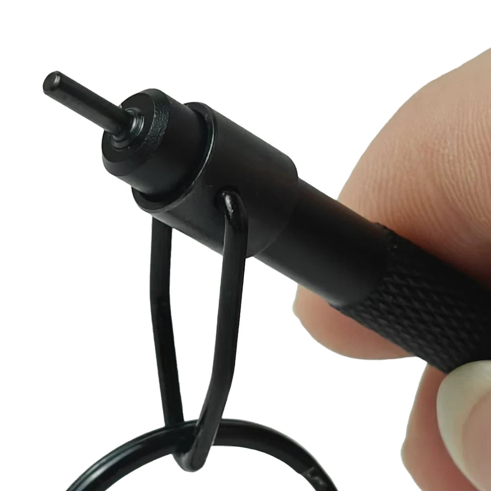 10/4/2Pcs Rotating Handcuff Key High Carbon Steel Alum Alloy w/Key Ring Fit Standard Police Cuffs