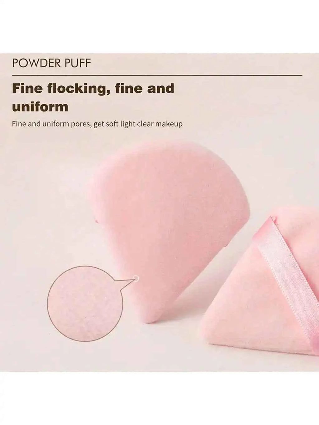 16 PCs Pink Makeup Sponge and Makeup Puff Set Suitable for Face Cream and Powder Concealer Powder Makeup Machine