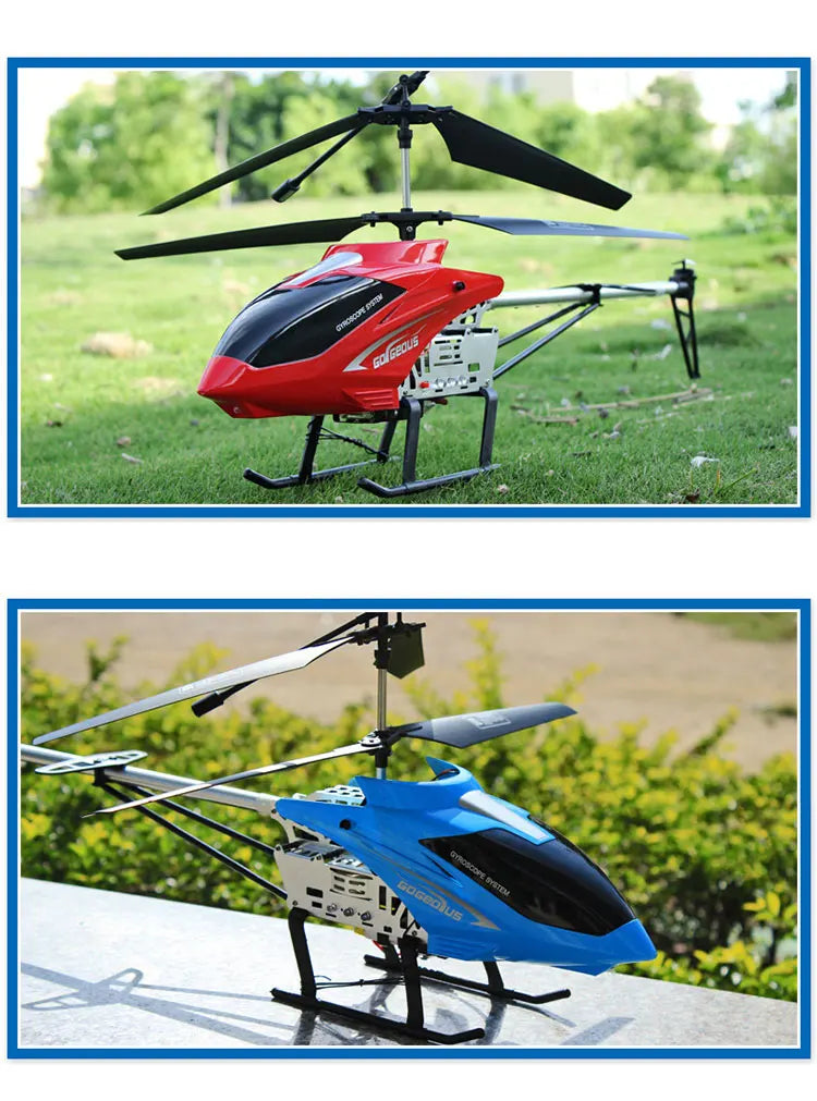 80cm Large Remote-controlled Helicopter Anti-falling RC UAV Durable Charging Model Toy Outdoor Aircraft Children's Birthday Gift