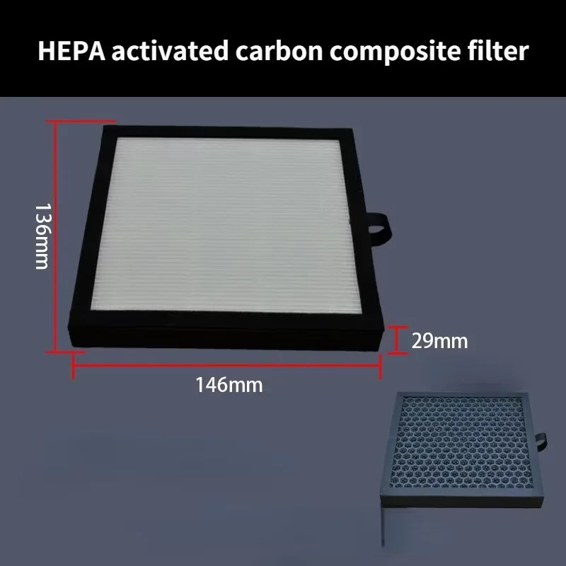duct air filter inline ducting box ventilation for PVC pipe PE pipe Aluminum foil tube Inlet pre filter Deworming and Deashing