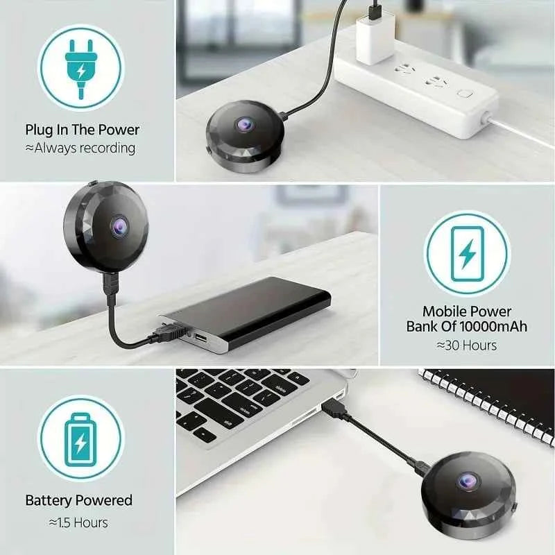 4K Mini WiFi Camera Wireless Security HD Camera Baby Monitor Protection Voice Video Surveillance Night Version Camcorder 2026