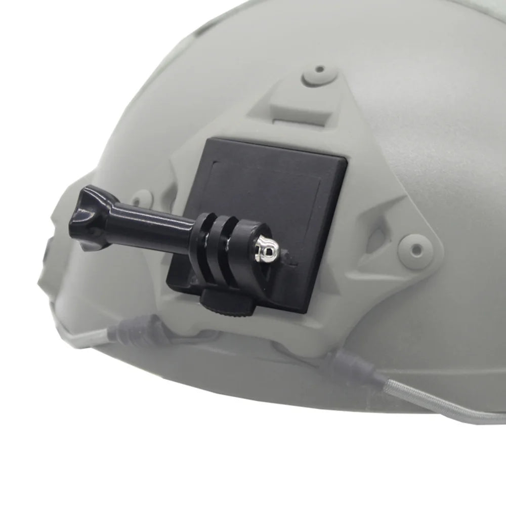 BOOIU Tactical Helmet Base Adapter Fixed Camera Mount For GoPro Hero Action Camera Mount FAST/MICH/NVG Helmet Accessories