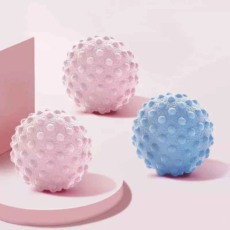 TPR Posture Master Yoga Ball Waist and Back Foot Massage Ball Fascia Ball Raised Point Massage Ball