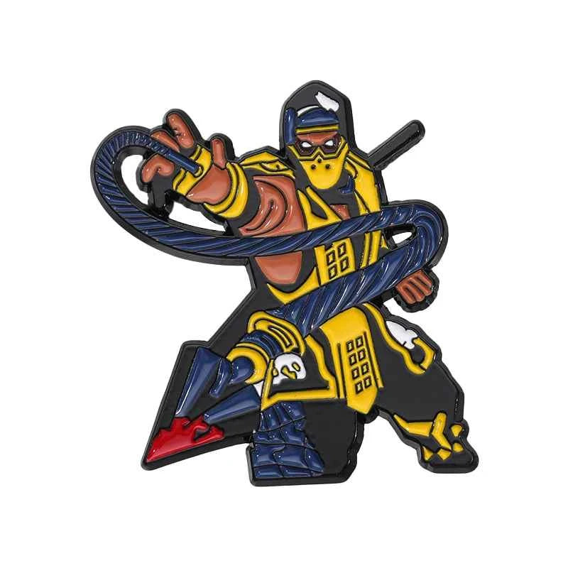 Creative Cartoon Character Enamel Pins Custom Cartoon Japanese Anime Badge Brooches Lapel Badges Jewelry Gifts