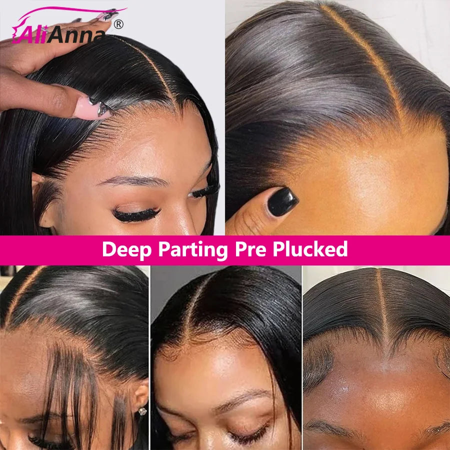 Body Wave 2x6 HD Lace Closure Human Hair 100% Transparent 4X4 Closure 5x5 HD Lace Preplucked With Baby Hair Fast Shipping