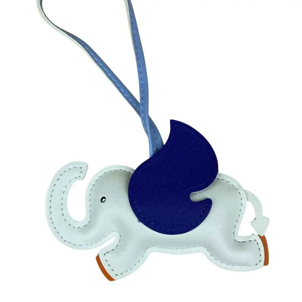 Elephant Bag Charm - Multi-Color Horse Charm Accessory for Purse, Backpack & Keys