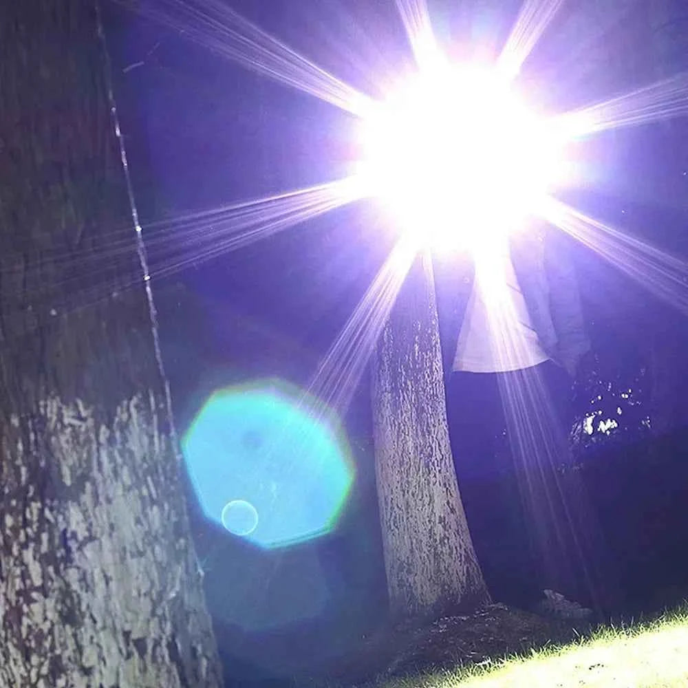 Rechargeable LED Flashlights 90000 Lumens Super Bright Zoomable Waterproof Flashlight with 3 Modes Powerful for Camping Hiking