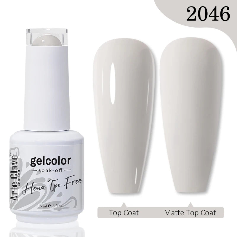 Arte Clavo TPO HEMA FREE Top Quality Discount Price 131 Colors Nail Gel Polish New Formula Nail Gel 15ml Bottle UV Gel Varnish