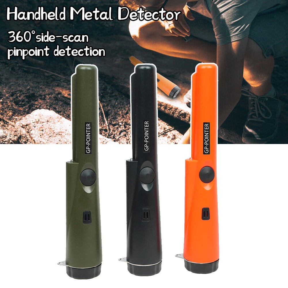 Treasure Hunter Handheld Metal Detector Pinpointer Pointer Probe Anti-scratch Metal Pinpointing Waterproof 360 Degree Scan