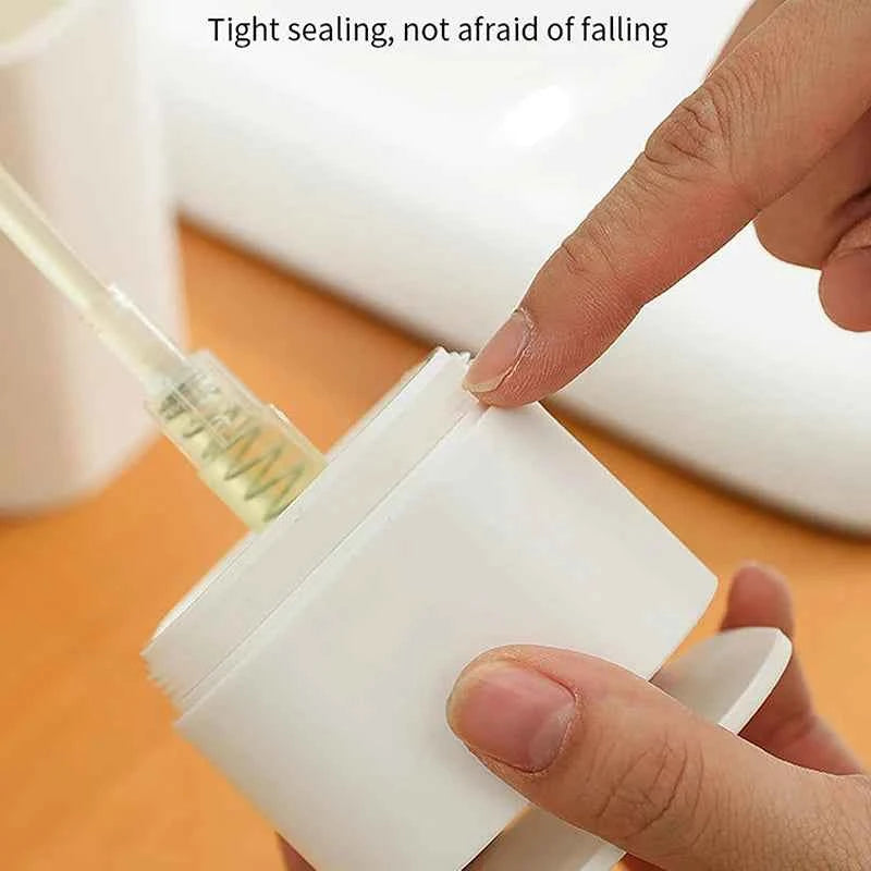 1pc 250/500ML Makeup Remover Detergent Bottle Empty Press Pump Dispenser Plastic Nail Polish Removers Cleaner Portable Care Tool