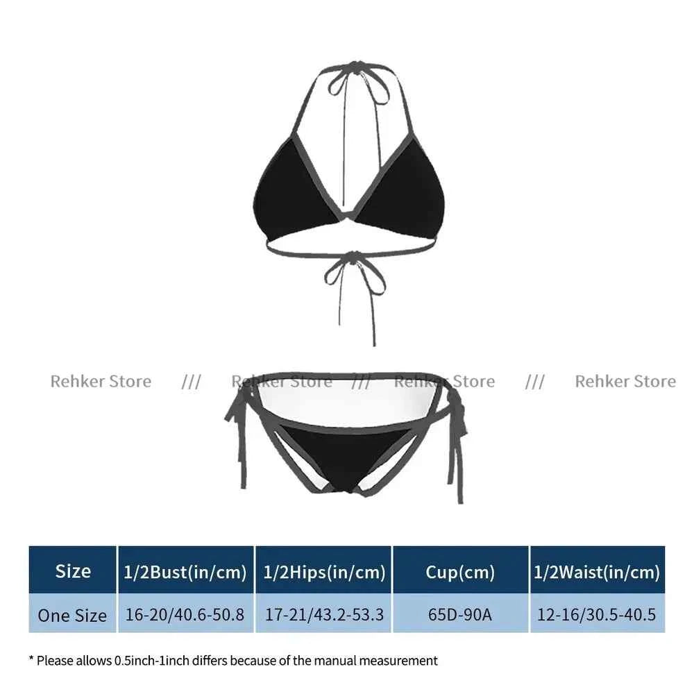 Sexy Bikini Pan African Flag Swimsuit Women Swimwear Set Bathing Suit Beach Wear