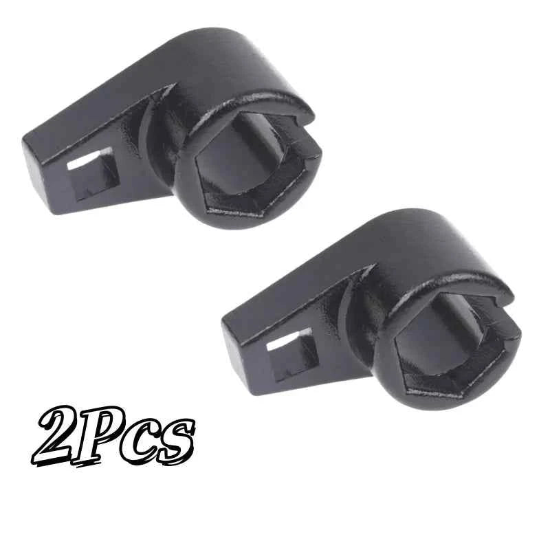 3/8" 22mm Offset Oxygen Sensor Socket Wrench, O2 Sensor Removal Tool Kit Set, Engine Adapter Wrench for Lambda Sensor
