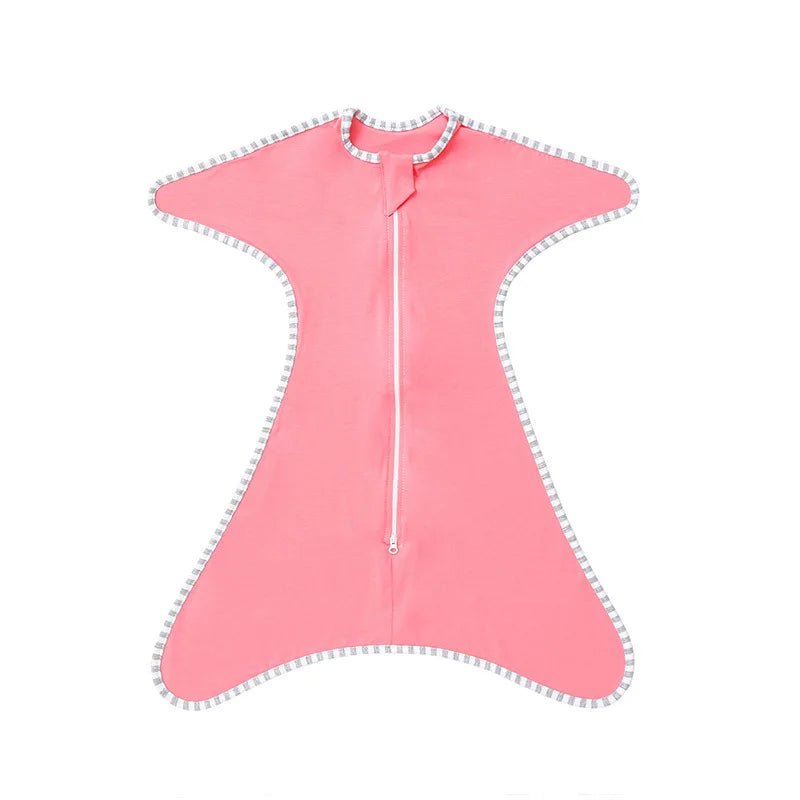 Insular Newborn Baby Girl Boy Anti-Startle Sleeping Bag Cotton Baby Wrap Receiving Swaddling Blanket Infant Sleepsacks