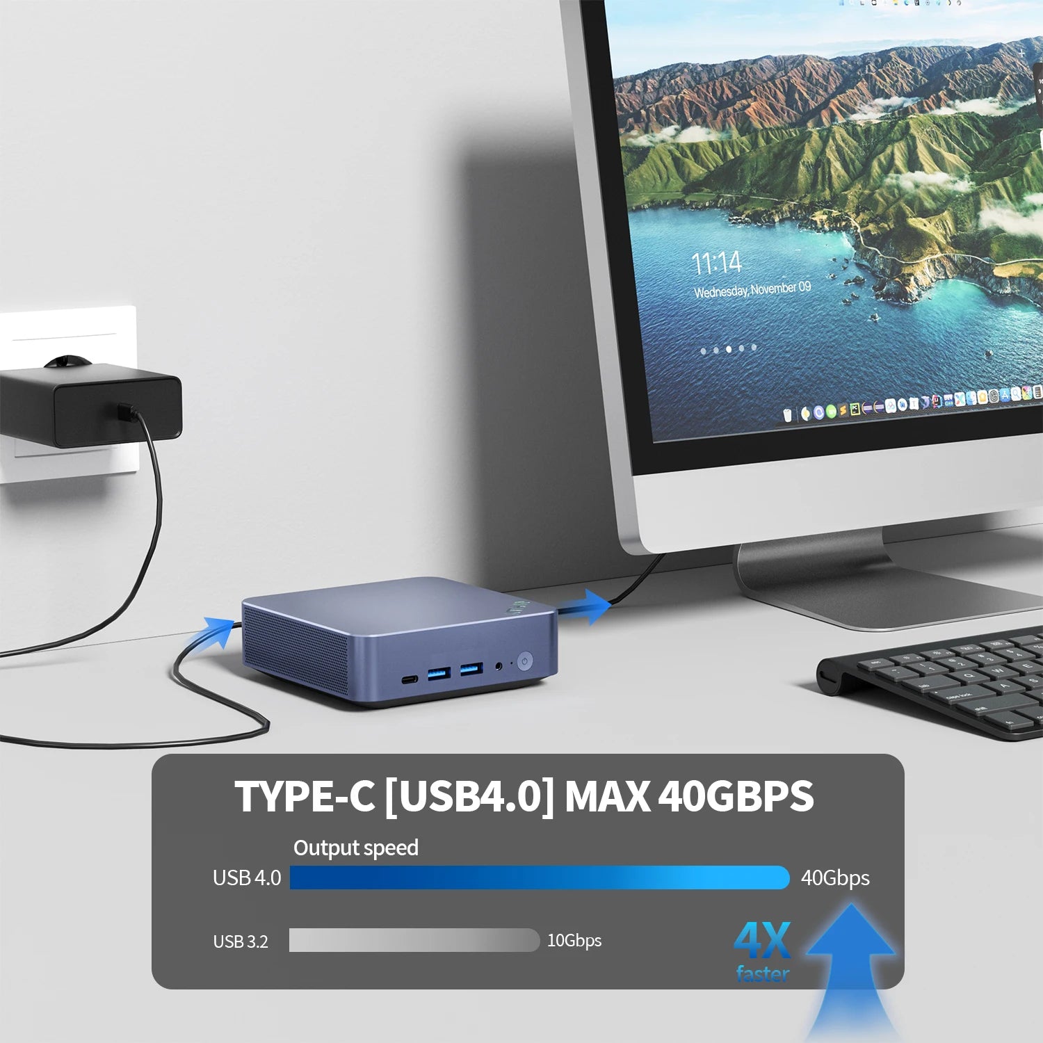 Mini PC Computer i5-1340P WIFI6 BT5.2 Mini Gaming PC 2.5G LAN USB4.0 32GB DDR5 4800MHz PCIe SSD Mini Desktop Computer/ OpenClaw