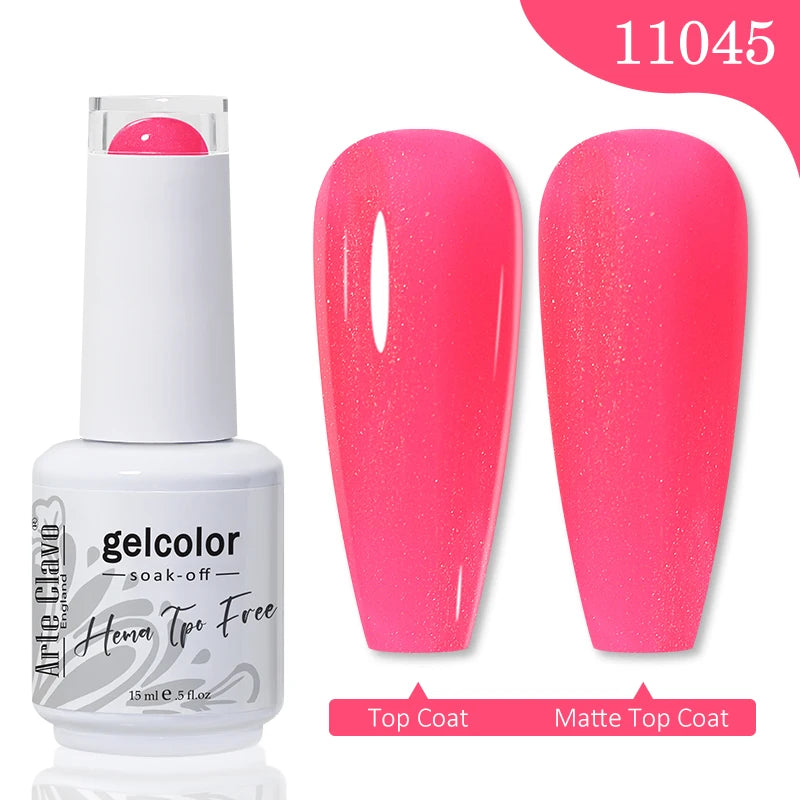 Arte Clavo TPO HEMA FREE Top Quality Discount Price 131 Colors Nail Gel Polish New Formula Nail Gel 15ml Bottle UV Gel Varnish