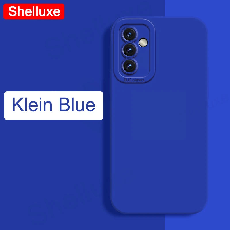 A54 A55 A56 Case Shelluxe Square Liquid Silicone Soft Cases For Samsung Galaxy A56 A55 A54 A52 s A52s A53 Silky Feel Phone Cover