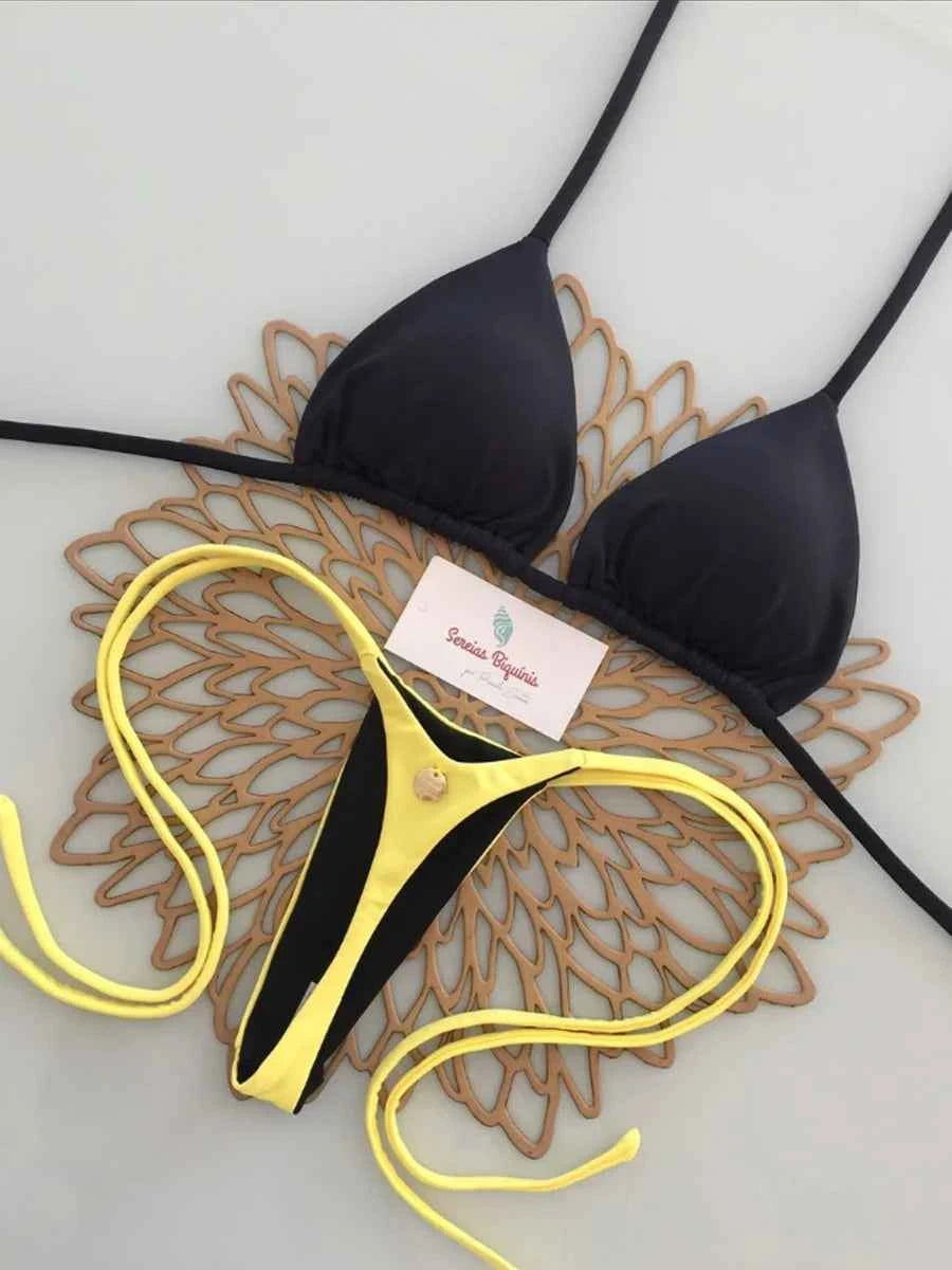 2026 New Sexy Micro Bikini Set Swimsuit Thong Female Bathing Brazilian Women Swimwear Biquini Suit Sexy Up Bikinis Mujer