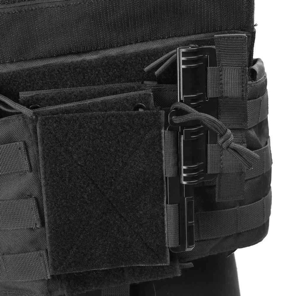 Tactical Vest Quick-Release Buckle Set - Detachable JPC Cover Button for Protective Gear | Outdoor Hunting Accessories