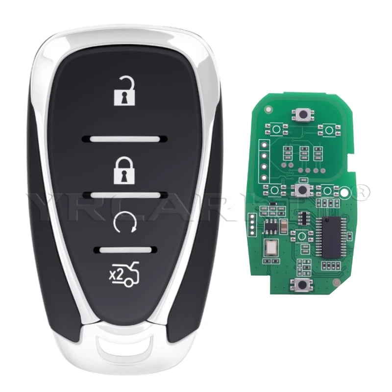 For Chevrolet Volt Blazer Traverse Camaro Cruze Malibu Sonic Equinox Spark 315/433MHz HYQ4AA/EA Smart Remote Car Key Logo