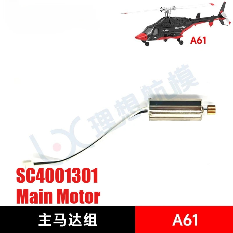 RC ERA A61 RC Helicopter Simulation Original Spare Parts Complete Set Chassis Main Frame Remote Control Blade Receiver Motor