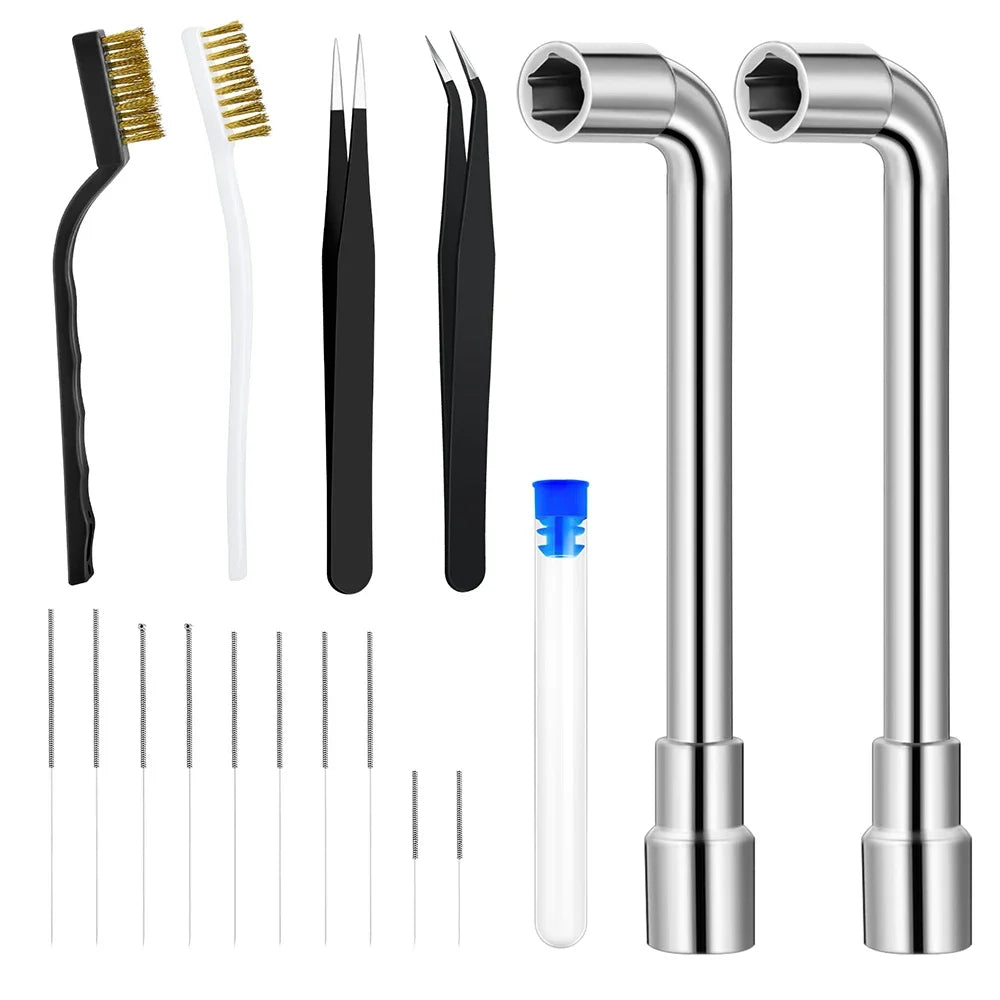 Multiple Models 3D Printer Tool Kit Trimming Knife Scraper Cleaning Needle Tweezers Pliers Deburring Kit DIY 3D Printing Tools