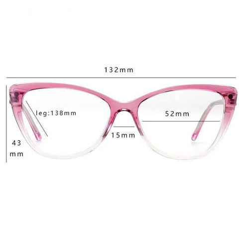 Ceofy Women Clip On Optical Glasse Frame Polarized Sunglasses Magnetism Vintage Cat Eye Eyewear Eyeglasses Frame High Quality