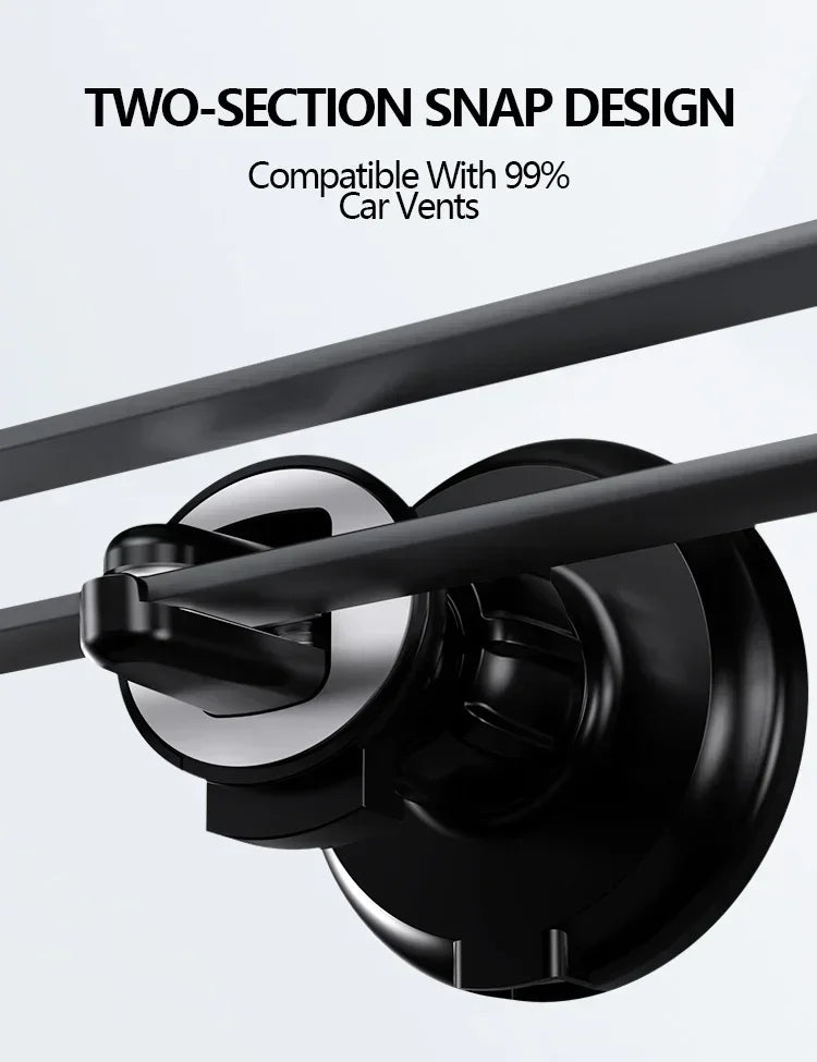 30W Magnetic Car Mobile Phone Holder Stand Wireless Charger For iPhone 15 14 13 12 Pro Max Mini Air Vent Fast Car Charging Stand