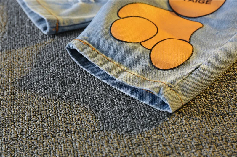 New Summer Baby Boys Clothing Set Cartoon Bear Short Sleeve T-Shirt Shorts 2Pcs Suit For 1-5 Years Kids Children Fashion Outfit