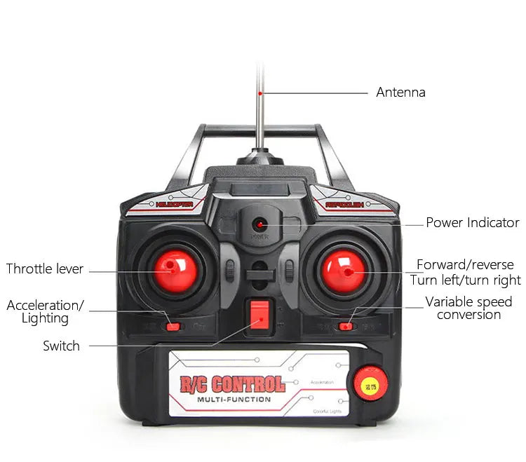 80cm Large Remote-controlled Helicopter Anti-falling RC UAV Durable Charging Model Toy Outdoor Aircraft Children's Birthday Gift
