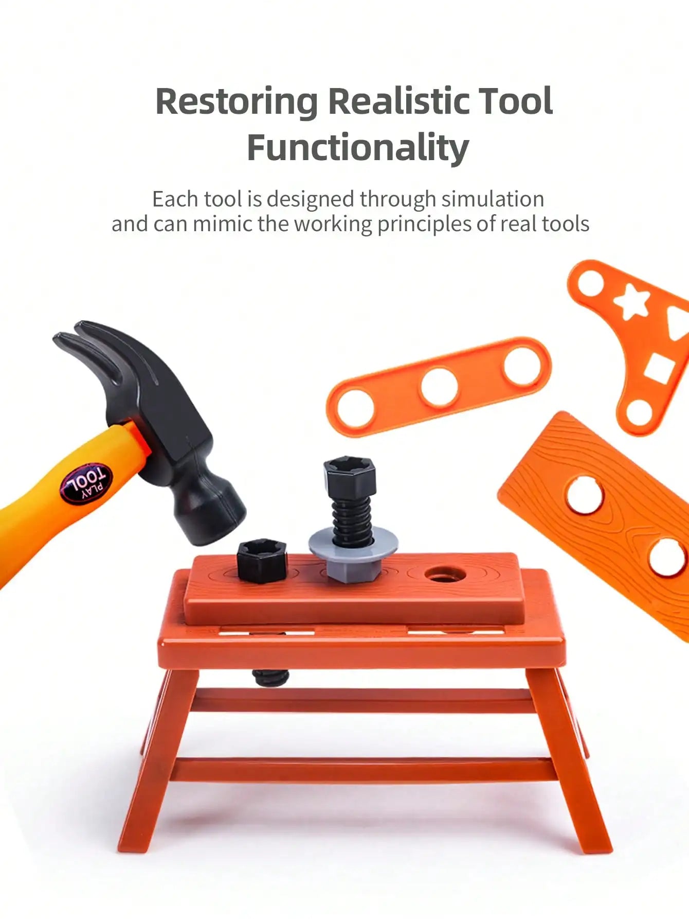 Kids Pretend Tool Kit Educational Toys Simulation Repair Tools Toys Drill Game Learning Engineering Puzzle Toys Gifts for Boys