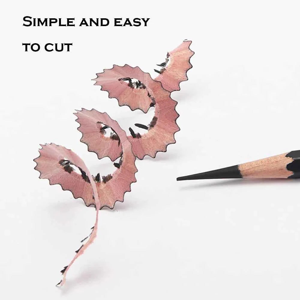 12Pcs/Set Wooden Pencils 2H-8B Professional Drawing Pencil Art Supplies Journal Writing Stationery Items School Acsesories Gift