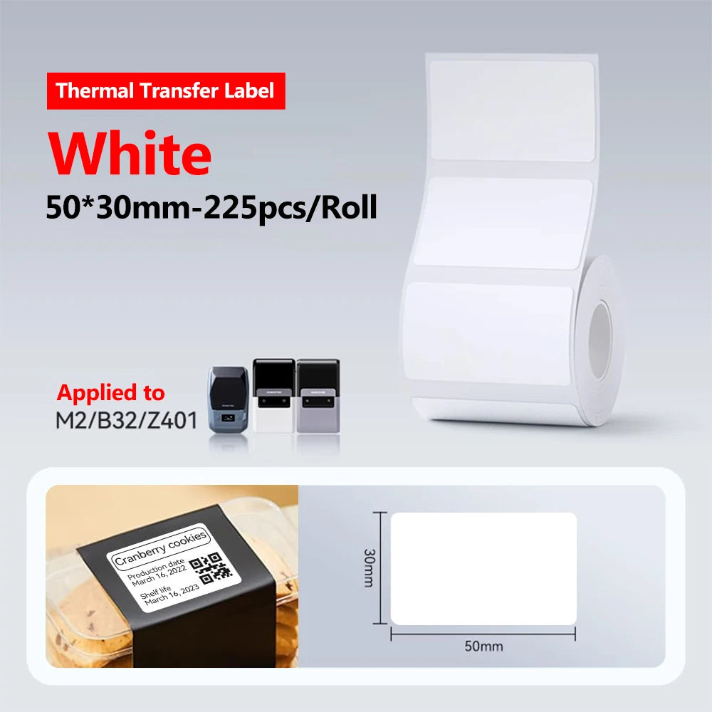 300DPI NIIMBOT M2 Portable Thermal Transfer Label Printer Bluetooth Multi-function Sticker Maker Machine for Office Clothes Tag