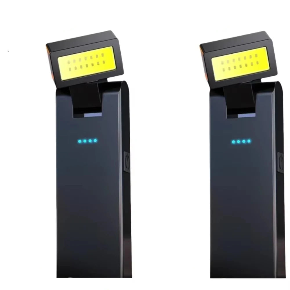 Magnetic Torch Light Work Light Rechargeable MINI COB Flashlight High Power Night Work Emergency Lamp Night Light Small Car Lamp