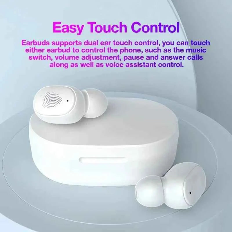 E6S Wireless Bluetooth Headphones with LED Display Deep Bass Stereo Ear Buds with Mic  Wireless Earbuds