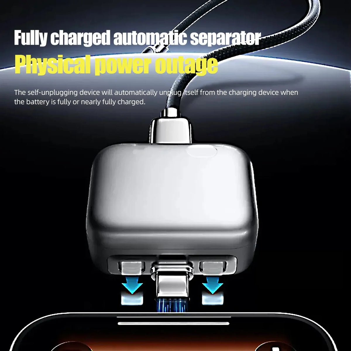 USB-C 140W Battery Guard – Auto Stop Overcharge Protector