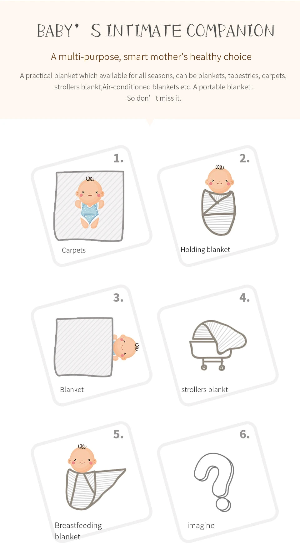 Baby Blanket Super Soft knitted Newborn Stroller Bed Sleeping Cover Toddler Infant Bedding Muslin Swaddle Wrapper 100*80CM Plaid