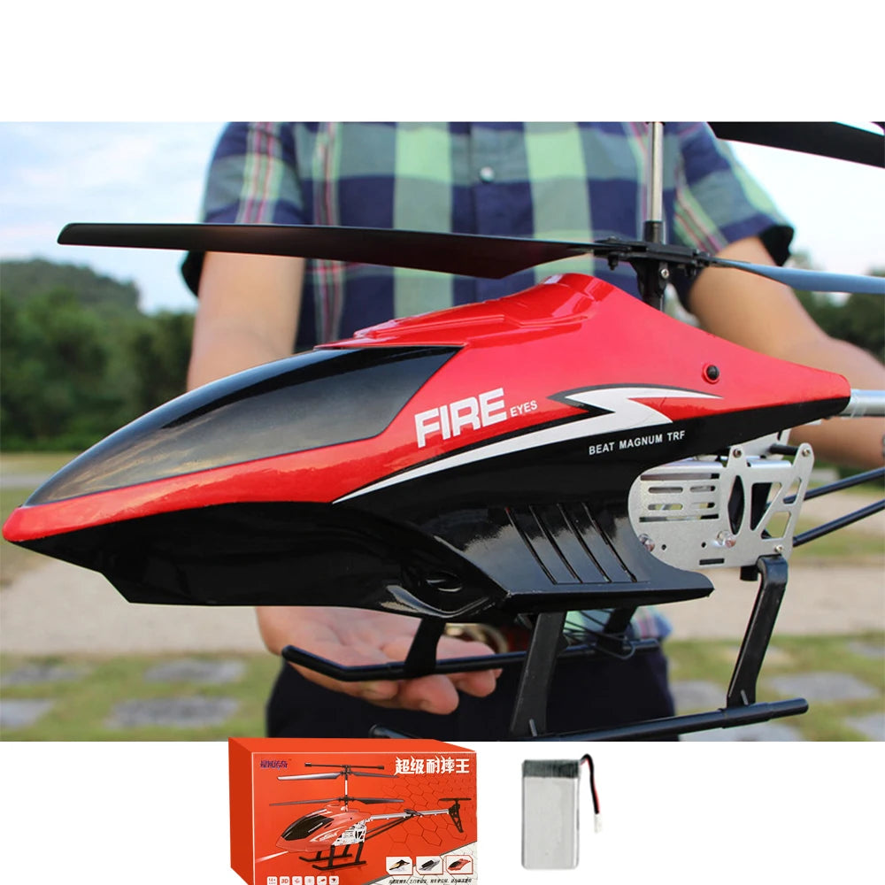 80cm Large Remote-controlled Helicopter Anti-falling RC UAV Durable Charging Model Toy Outdoor Aircraft Children's Birthday Gift