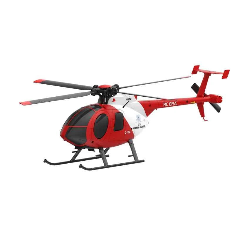 C184 RC Helicopter 2.4G 6-Aixs Gyroscope 4CH Altitude Hold Optical Flow Remote Control Helicopter Toys For Kid Adult