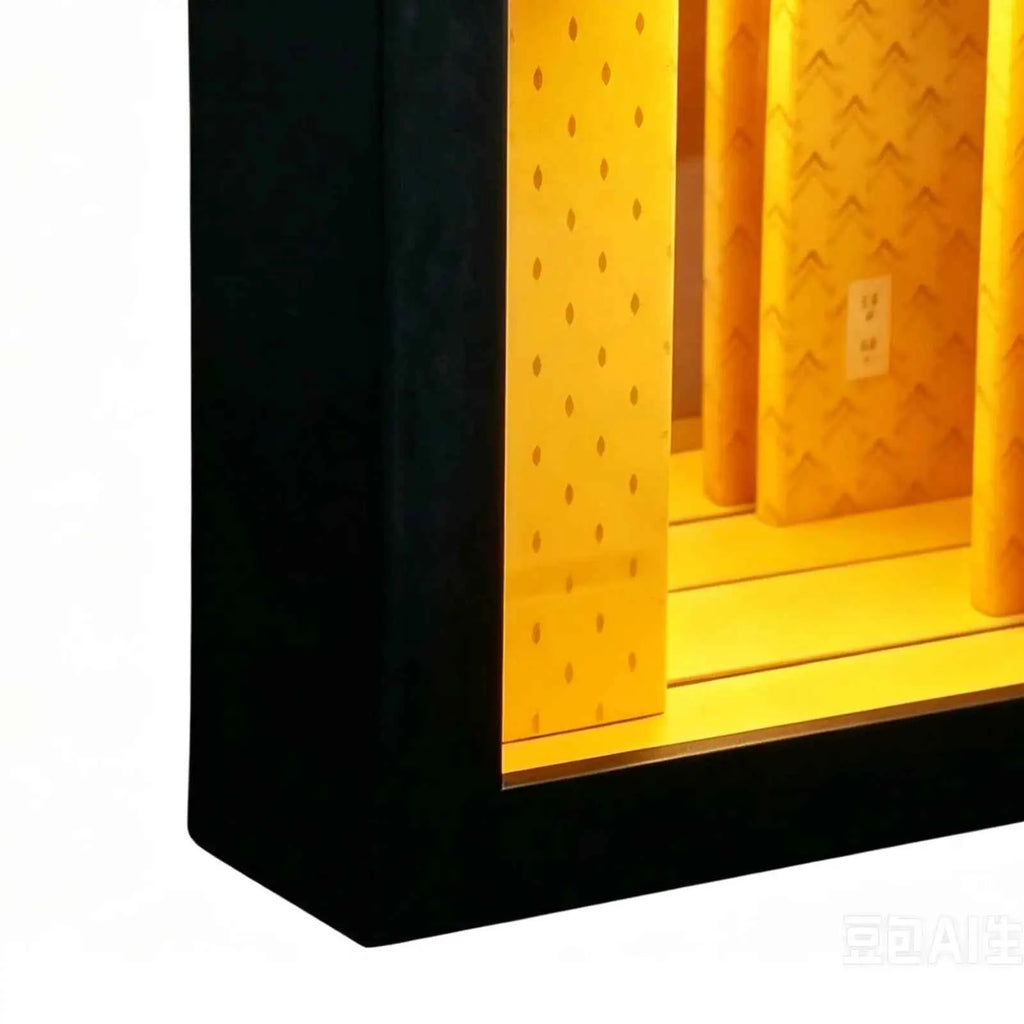 NEW Decorative Desk Frames Lighted 3D Abyss Mirror Desktop Decor Desk Decoration Frame Art For Renters Women Men Home