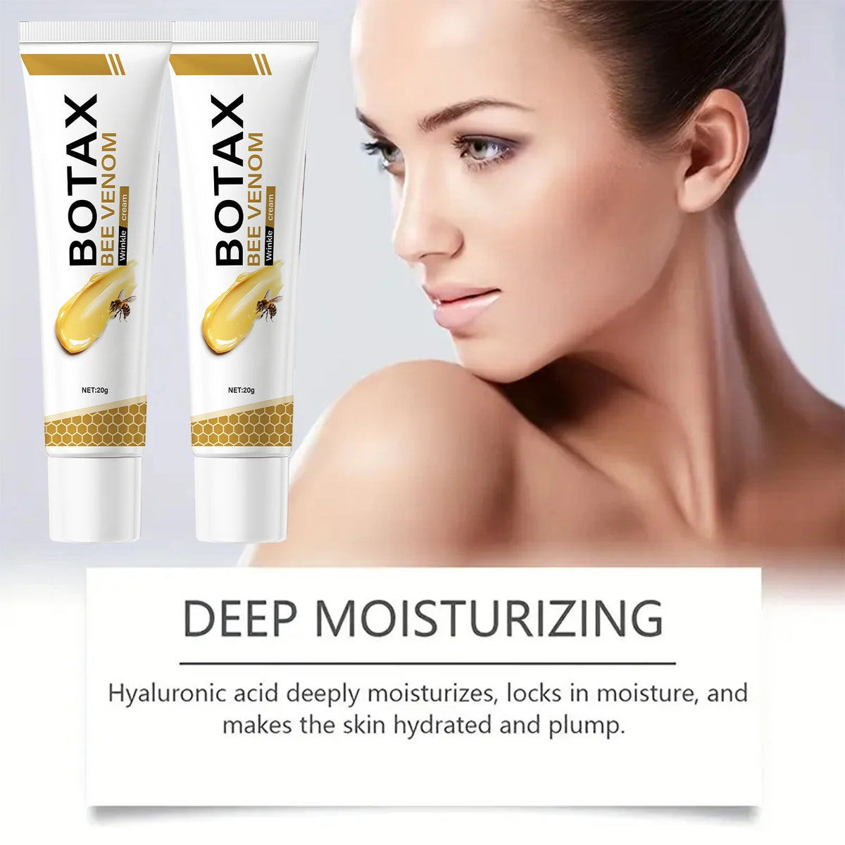 Bee Venom Eye Cream – Lightweight Firming Moisturizer