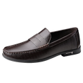Genuine Leather Men Shoes Casual Men Loafers Breathable Office Formal Shoes Men Designer Slip on Driving Shoes Plus Size 38-46