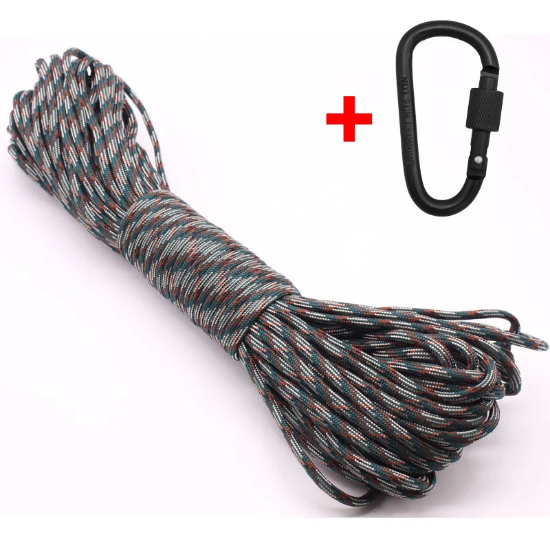 1pcs D Shape Hook Escape Supplies Carabiner Fast Hanging Nut Buckle Rock Outdoor Survival Gear Camp Mountaineering Ring Hook