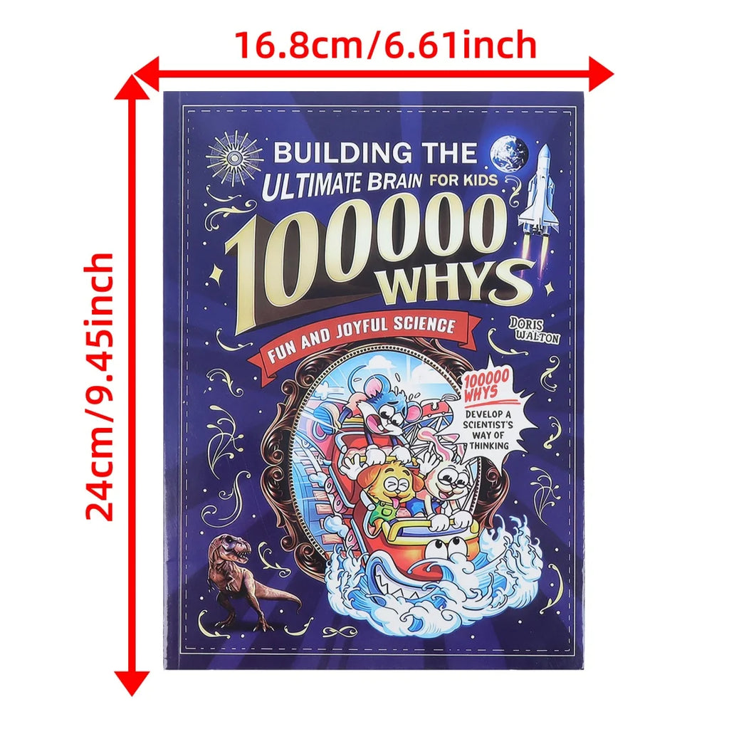 10000 Whys Kids Fun Science Book Ultimate Brain Educational Reading Cultivate Scientific Thinking STEM Learning for Children