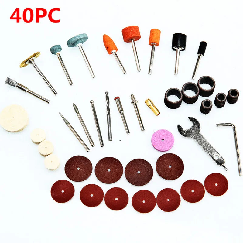 110/220V Electric Drill Dremel Grinder Engraving Pen Electric Grinder Rotary Power Tools Mini Drill Kit Set 130W 5 Variable Spee
