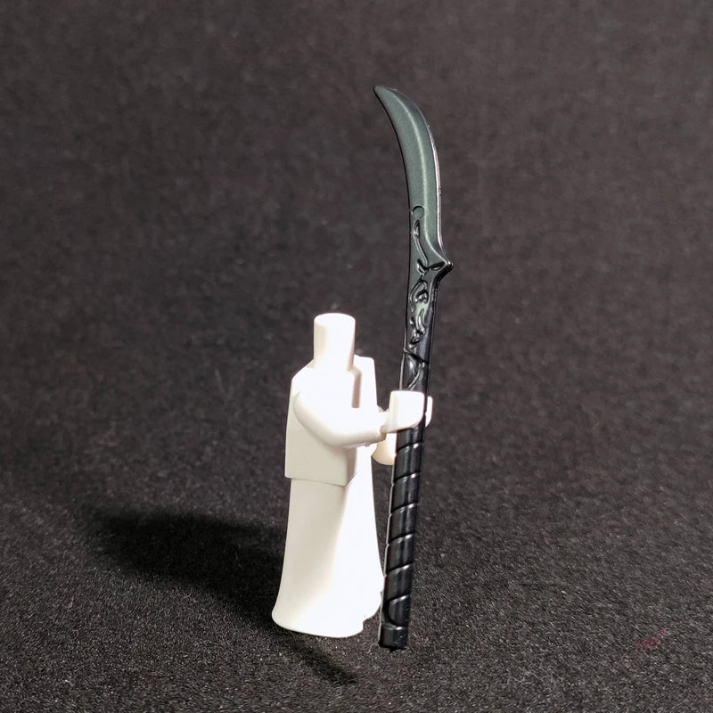 10PCS/SET Middle Ages Knights Elf  MOC  Shield Sword  Spear  For 4cm Mini Dolls  Building Blocks Brick Toys For Kid
