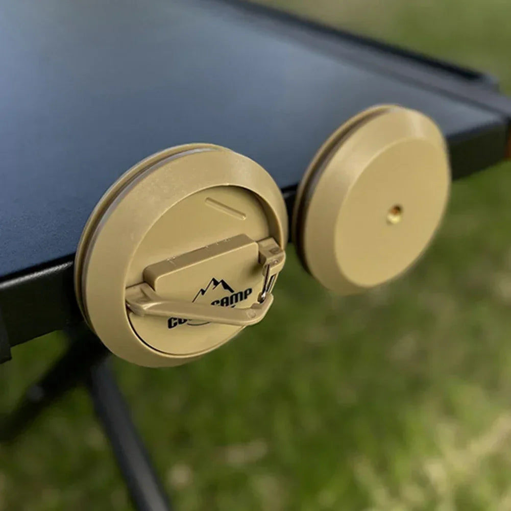 Outdoor Magnetic Tent Hook Portable Multi-purpose Tent Ceiling Buckle Clamp Suction Cup Camping Rope Retainer Kerosene Lamp Hook