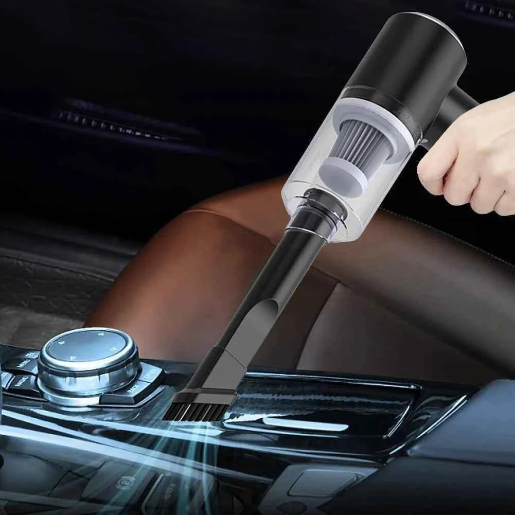 6000Pa Cordless Handheld Vacuum Cleaner 120W High Power Vacuum Cleaner Fully Automatic Power Cleaning Appliance for Home and Car
