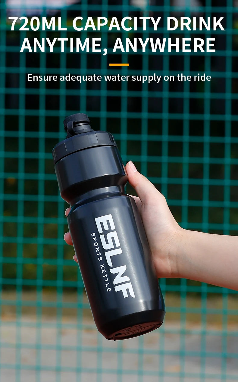 720ML Big Capacity Water Bottle Portable Road Bicycle Bottle Food Grade PP5 Cycling Drinking Bottle Sports Camping Bottle