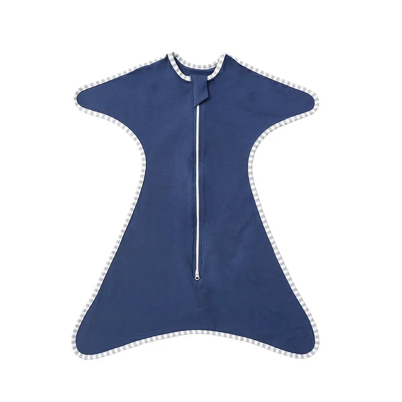 Insular Newborn Baby Girl Boy Anti-Startle Sleeping Bag Cotton Baby Wrap Receiving Swaddling Blanket Infant Sleepsacks