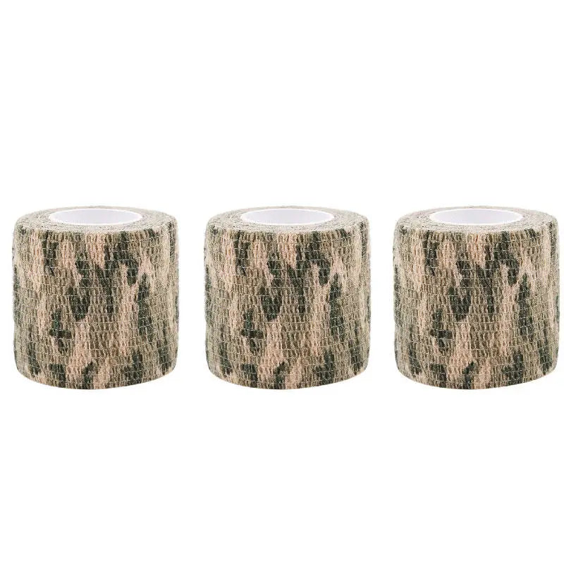 1pc Camouflage Invisible Tape Camo Form Reusable Self Cling Camo Hunting Rifle Fabric Tape Wrap Outdoor Camping Accessories